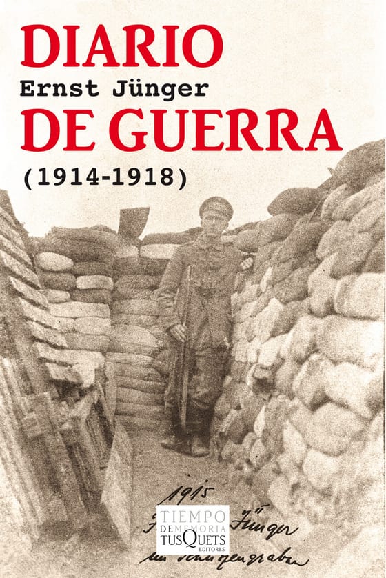 Portada de Diario de guerra, de Ernst Jünger