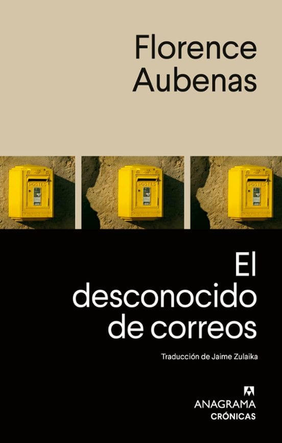 Coberta de El desconocido de correos, de Florence Aubenas