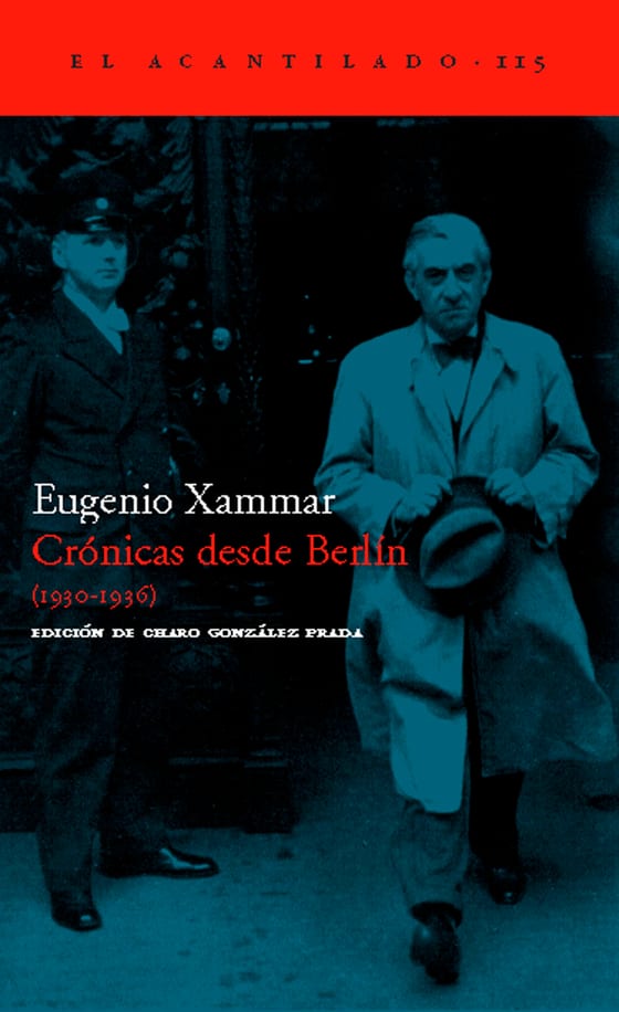 Coberta de Crónicas desde Berlín, de Eugenio Xammar
