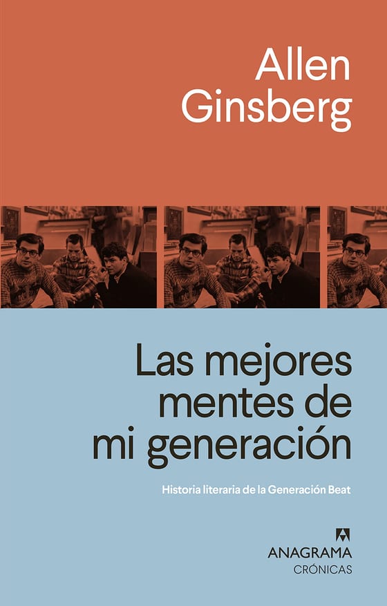 Coberta de Las mejores mentes de mi generación, d'Allen Ginsberg