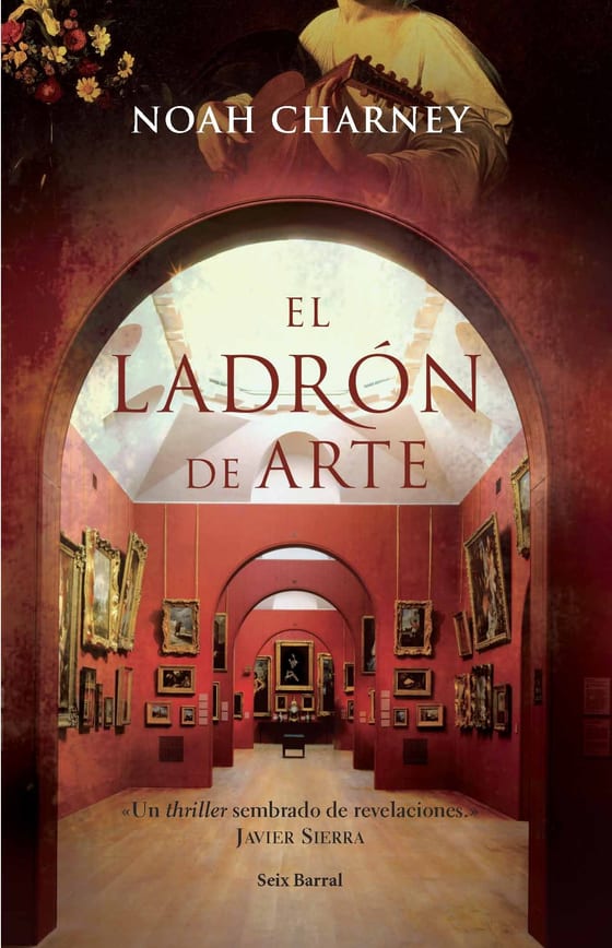 Portada de El ladrón de arte, de Noah Charney