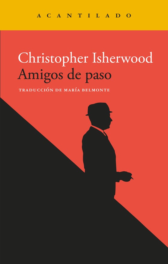 Coberta de Amigos de paso, de Christopher Isherwood