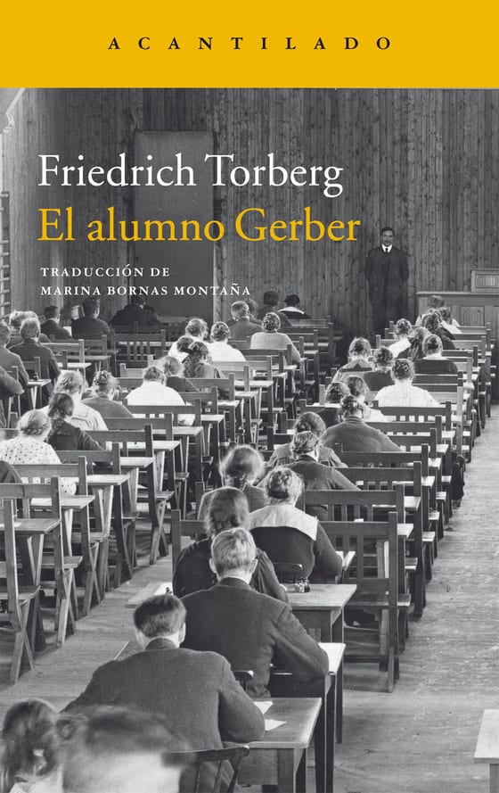 Portada de El alumno Gerber, de Friedrich Torberg