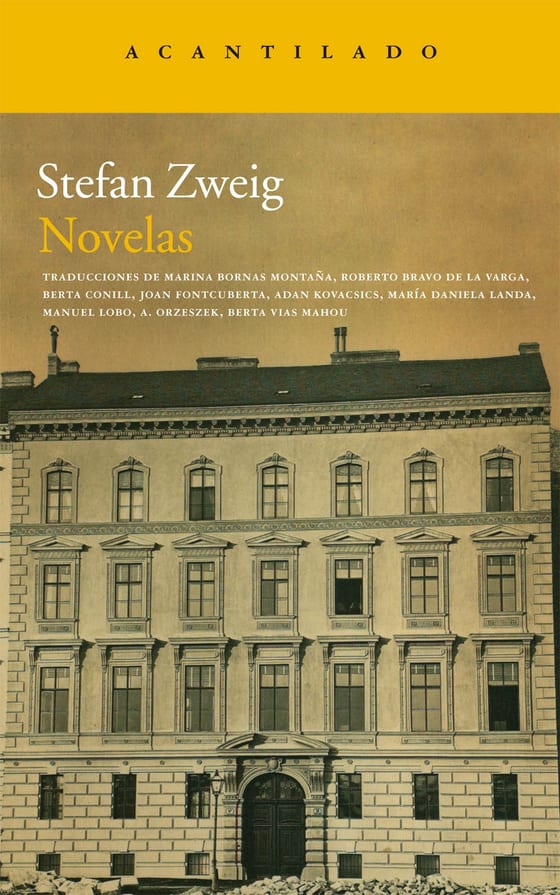 Coberta de Novelas, de Stefan Zweig