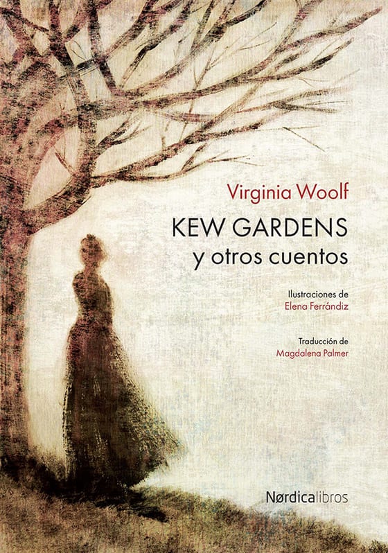 Coberta de Kew Gardens y otros cuentos, de Virginia Woolf