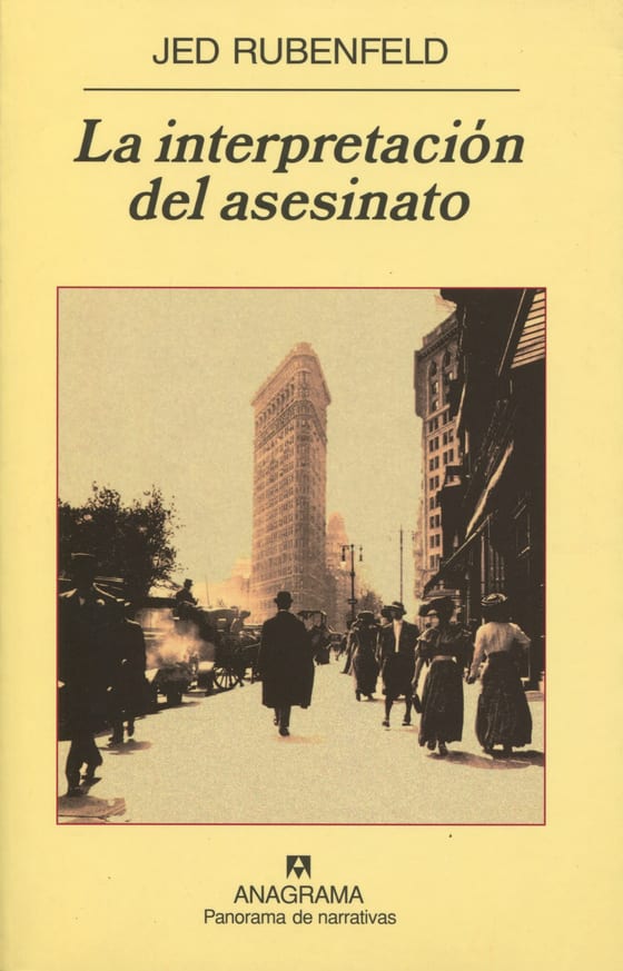 Portada de La interpretación del asesinato, de Jed Rubenfeld
