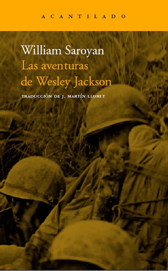 Coberta de Las aventuras de Wesley Jackson, de William Saroyan