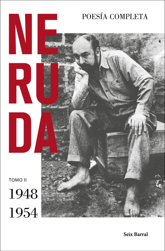 Portada de Poesía completa. Tomo II (1948 - 1954), de Pablo Neruda