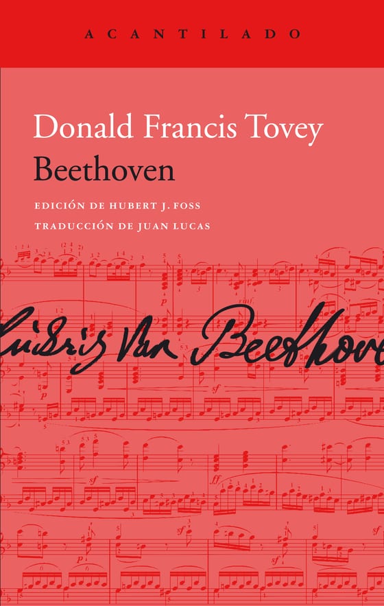 Coberta de Beethoven, de Donald Francis Tovey