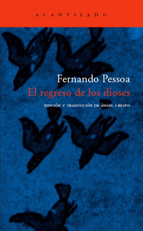 Coberta de El regreso de los dioses, de Fernando Pessoa