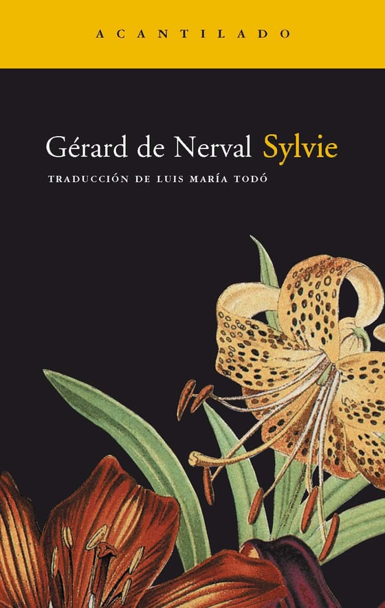 Coberta de Sylvie, de Gérard de Nerval