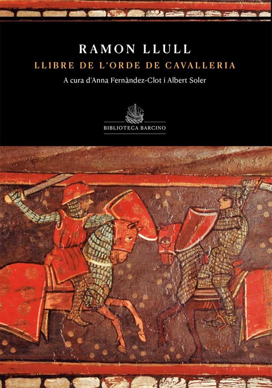Portada de Llibre de l'orde de cavalleria, de Ramon Llull