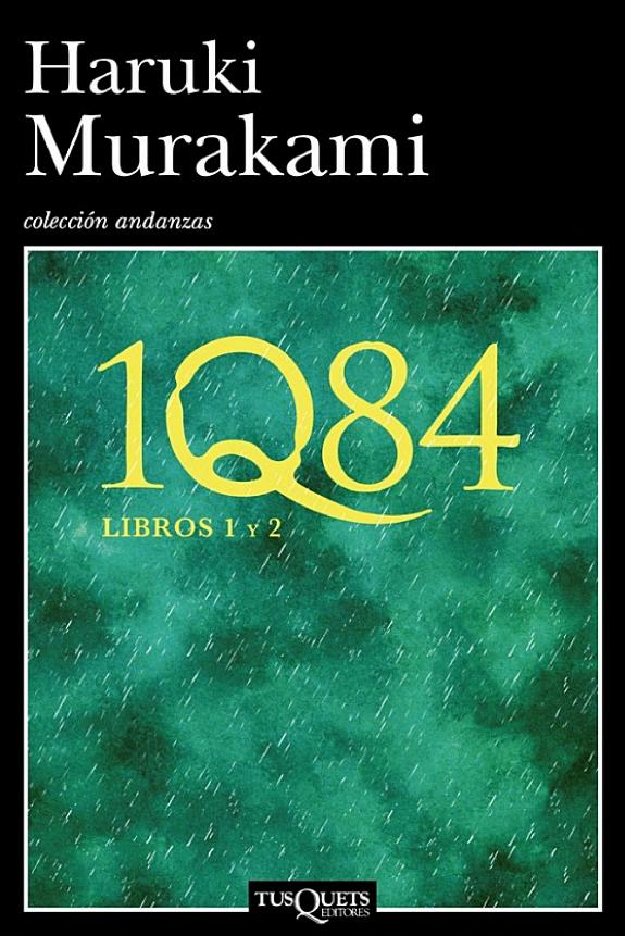 Portada de 1Q84. Libros 1 y 2, de Haruki Murakami