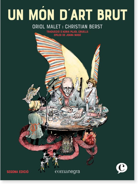 Coberta de Un món d'art brut, d'Oriol Malet y Christian Berst