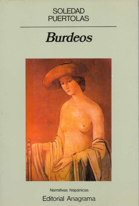 Portada de Burdeos, de Soledad Puertolas
