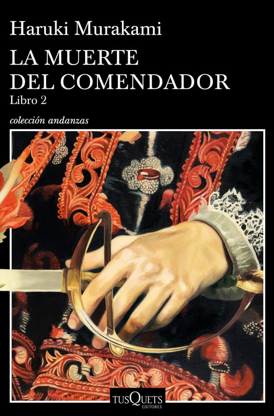 Portada de La muerte del comendador (Libro 2), de Haruki Murakami