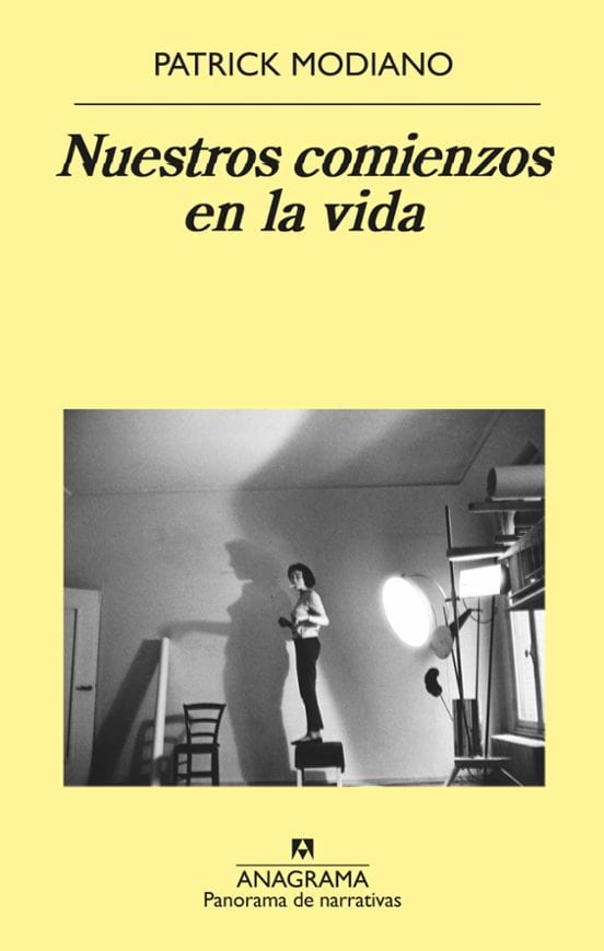 Portada de Nuestros comienzos en la vida, de Patrick Modiano