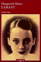 Coberta de L'amant, de Marguerite Duras