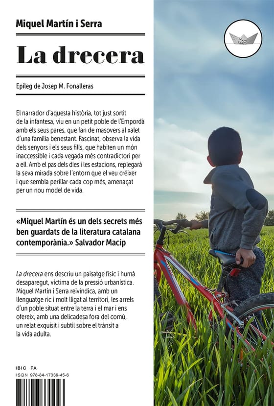 Coberta de La drecera, de Miquel Martín i Serra