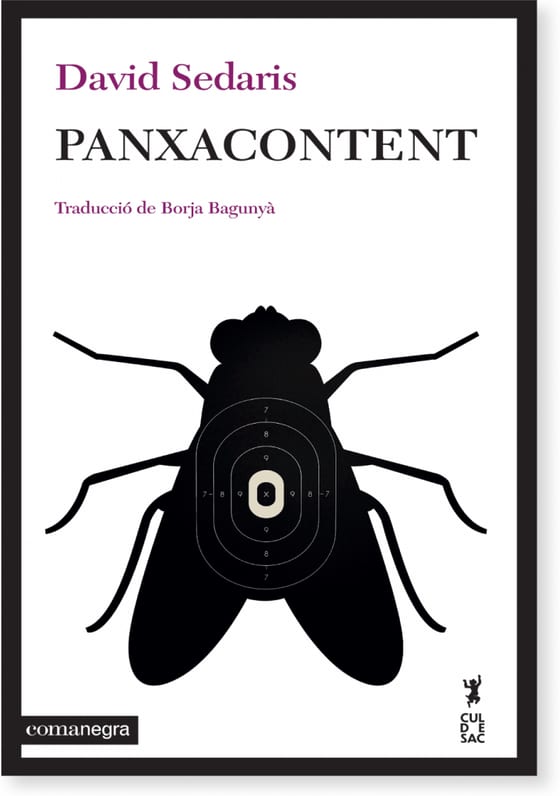 Coberta de Panxacontent, de David Sedaris