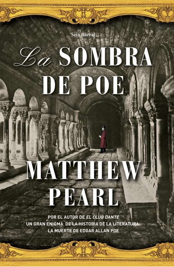 Portada de La sombra de Poe, de Matthew Pearl
