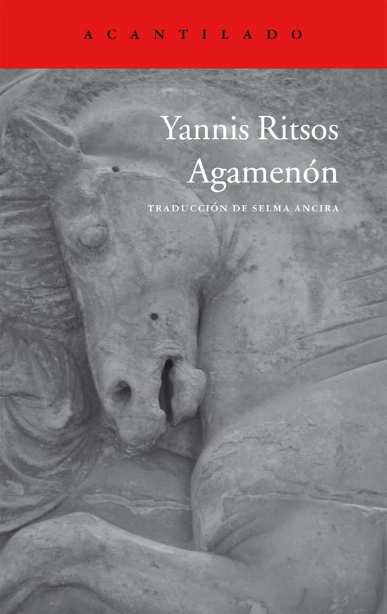 Coberta de Agamenón, de Yannis Ritsos