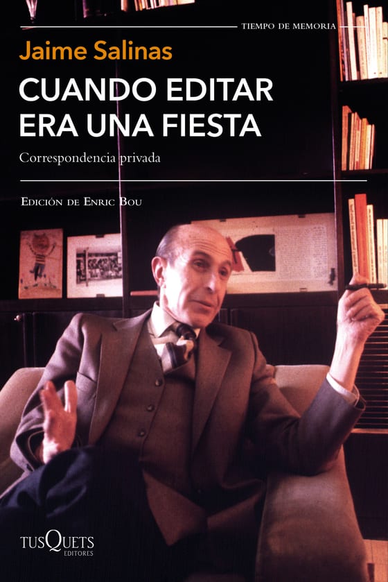 Portada de Cuando editar era una fiesta, de Jaime Salinas