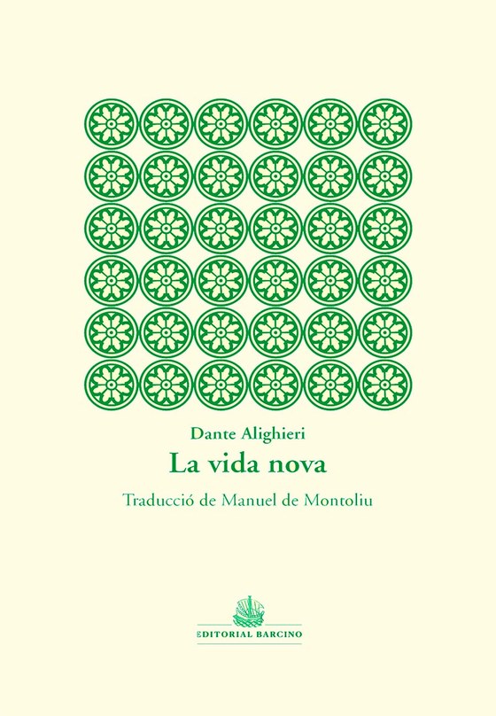 Portada de La Vida Nova, de Dante Alighieri