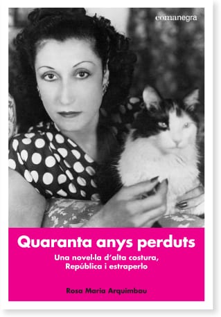 Coberta de Quaranta anys perduts, de Rosa Maria Arquimbau