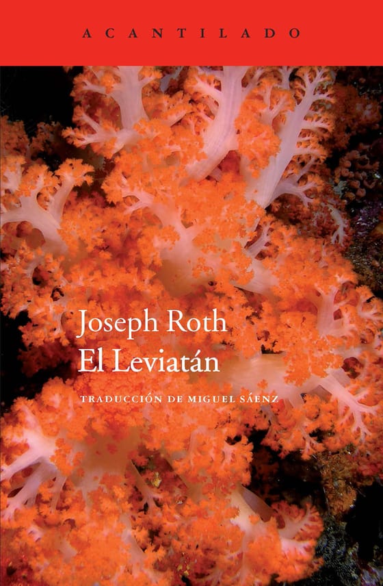 Coberta de El Leviatán, de Joseph Roth