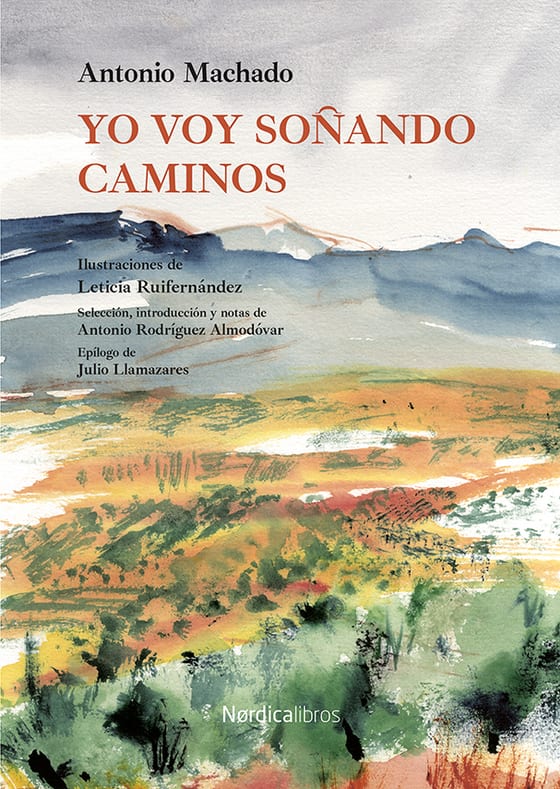 Coberta de Yo voy soñando caminos, de Antonio Machado