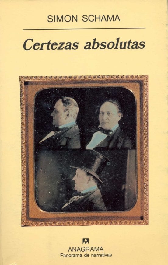 Portada de Certezas absolutas, de Simon Schama