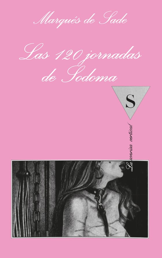 Coberta de Las 120 jornadas de Sodoma, de Marqués de Sade