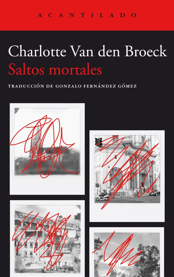 Coberta de Saltos mortales, de Charlotte Van den Broeck