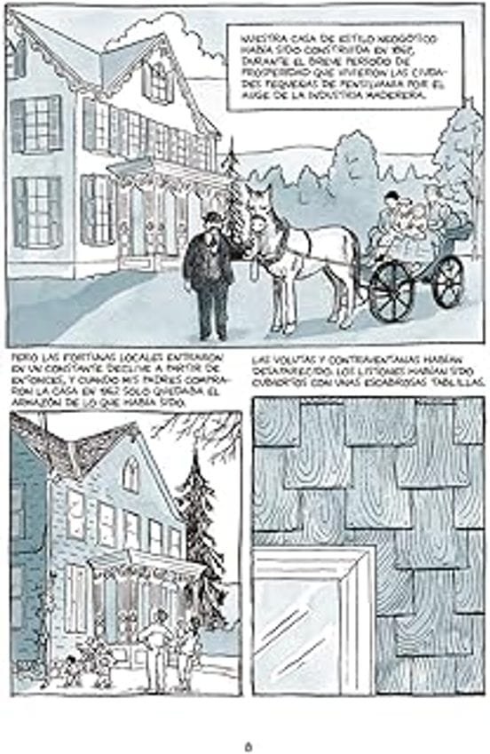 Portada de Fun home, de Alison Bechdel