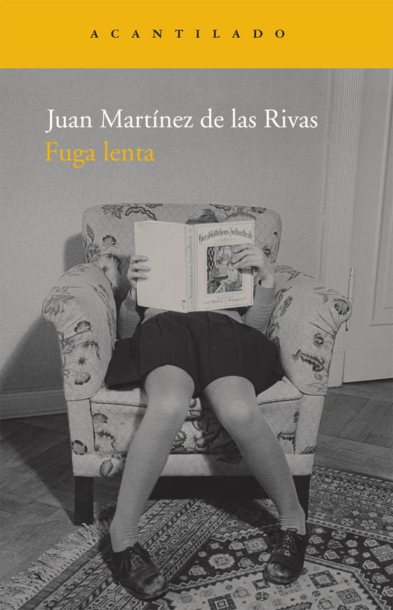 Coberta de Fuga lenta, de Juan Martínez de las Rivas