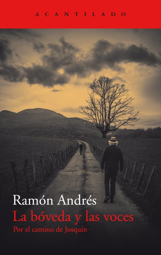 Coberta de La bóveda y las voces, de Ramón Andrés