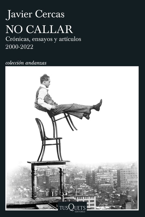 Coberta de No callar, de Javier Cercas