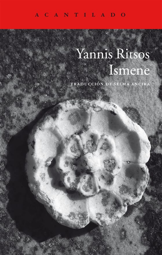 Portada de Ismene, de Yannis Ritsos