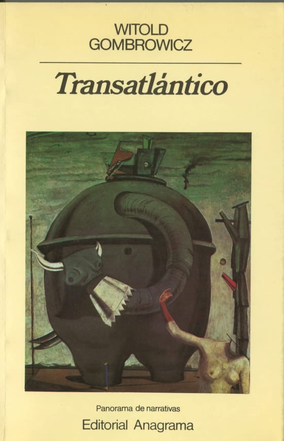 Coberta de Transatlántico, de Witold Gombrowicz