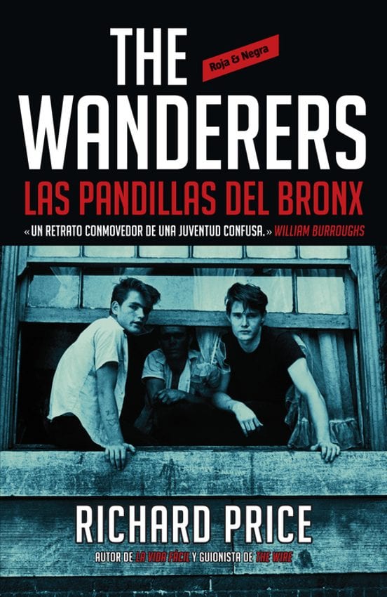 Coberta de The Wanderers: las pandillas del Bronx, de Richard Price