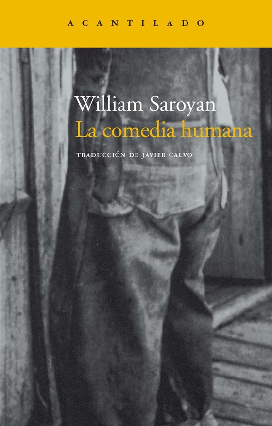 Coberta de La comedia humana, de William Saroyan