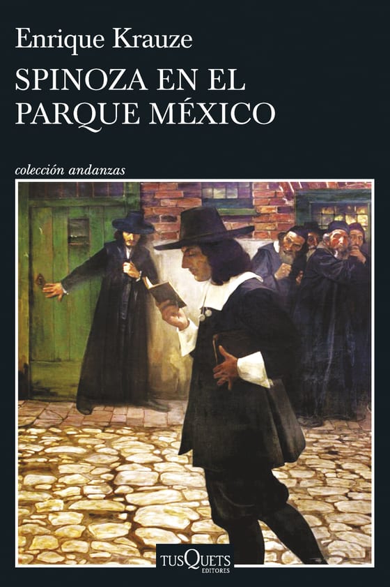 Portada de Spinoza en el Parque México, de Enrique Krauze