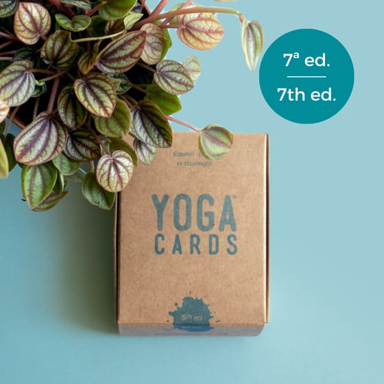Coberta de Yoga cards, de Pia Moure