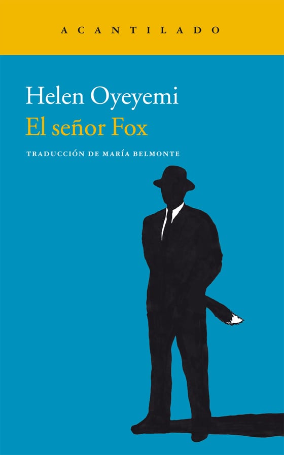 Coberta de El señor Fox, de Helen Oyeyemi