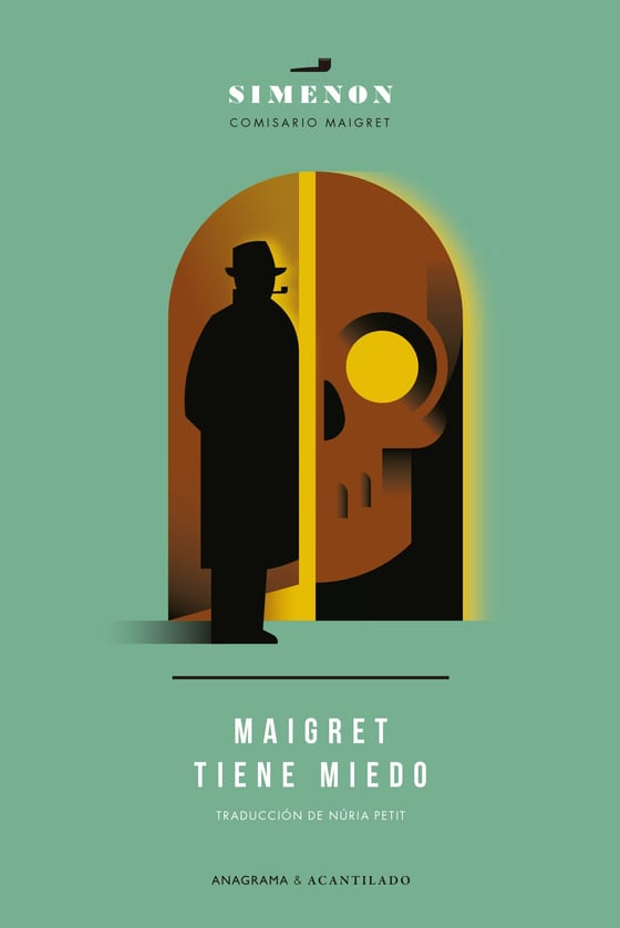 Coberta de Maigret tiene miedo, de Georges Simenon