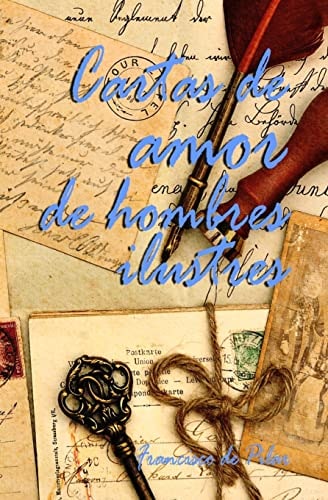 Coberta de Cartas de amor de hombres ilustres, de Francisco de Pilar