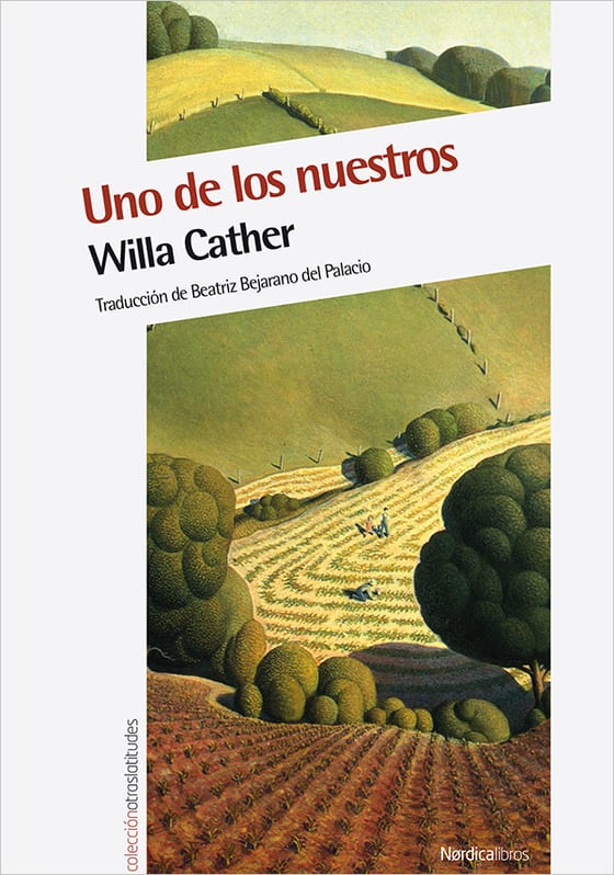 Coberta de Uno de los nuestros, de Willa Cather