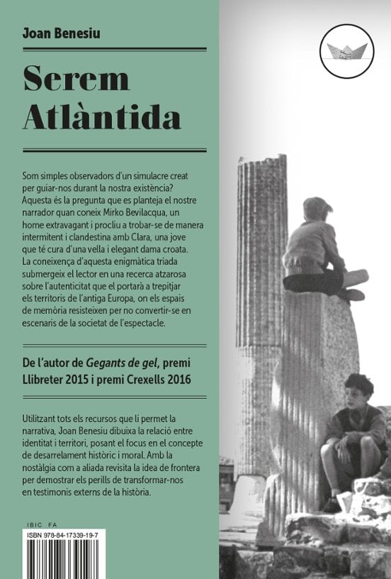 Coberta de Serem Atlàntida, de Joan Benesiu