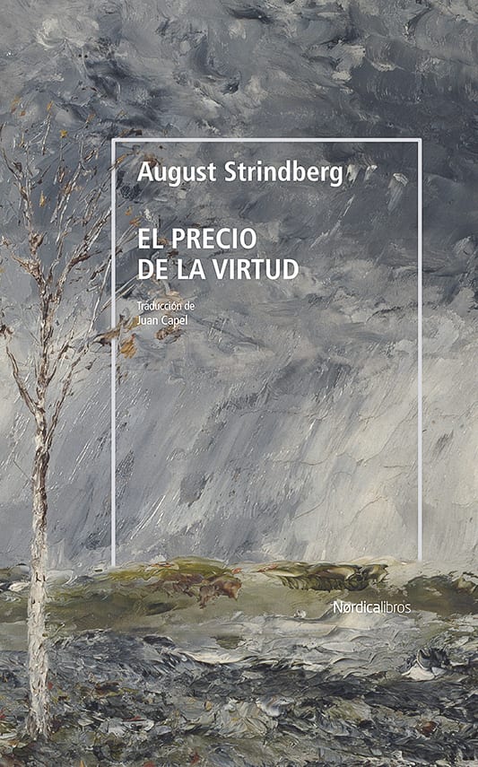 Coberta de El precio de la virtud, de August Strindberg